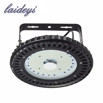 

LAIDEYI 3pcs 100w UFO high bay light 220V 240V led highbay light 12000lms led lamp industrial 204LEDs Industrial ceiling light