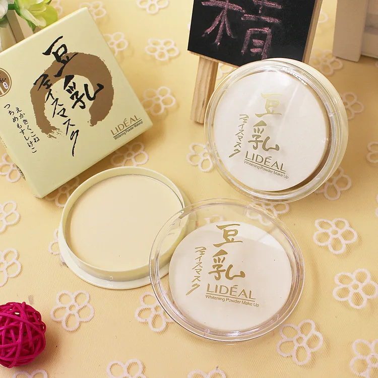 3 Colors Natural Face Loose Powder Pressed Smooth Dry Concealer Oil Control Makeup Beauty Care