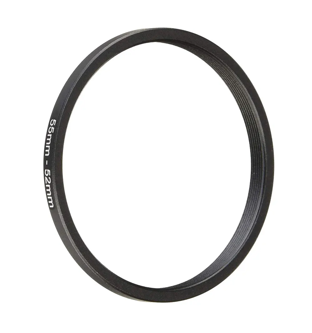 8 PCS Aluminum Step Up Rings Universal Lens Adapter Filter Set 82-77 77-72 72-67 67-62 62-58 58-55 55-52 52-49mm (6)