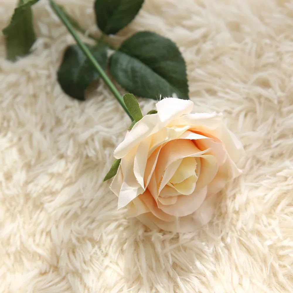 Красивые розы пионы, искусственные шелковые цветы, маленький букет Флорес, для дома, вечерние, весенние, свадебные украшения, искусственные цветы, декор 312