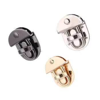 

Metal Clasp Turn Lock Twist Locks for DIY Handbag Shoulder Crossbody Bag Purse Hardware