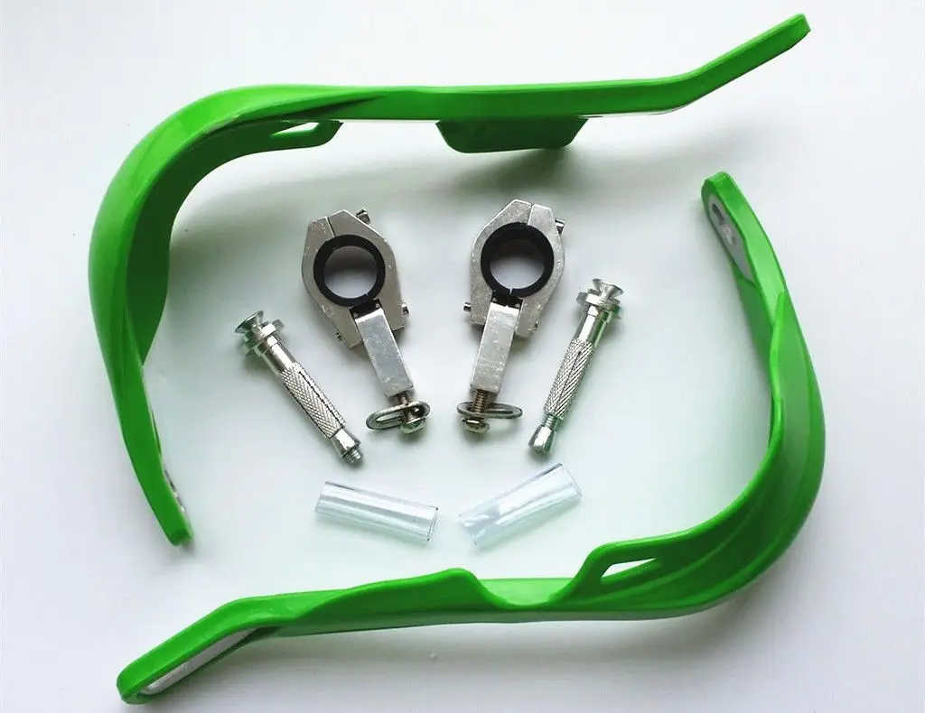 Зеленая ручка для Honda Kawasaki Suzuki Yamaha 1 1/" 28 мм