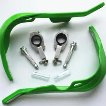 Зеленая ручка для Honda Kawasaki Suzuki Yamaha 1 1/" 28 мм