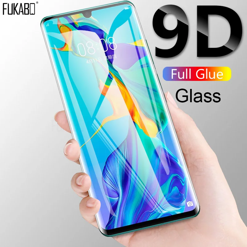 

9D Full Cover Tempered Glass For Huawei P30 Pro P20 Lite P Smart 2019 Protector Glass For Honor 8X 10 10 Lite Nova 3 3i 4E Glass