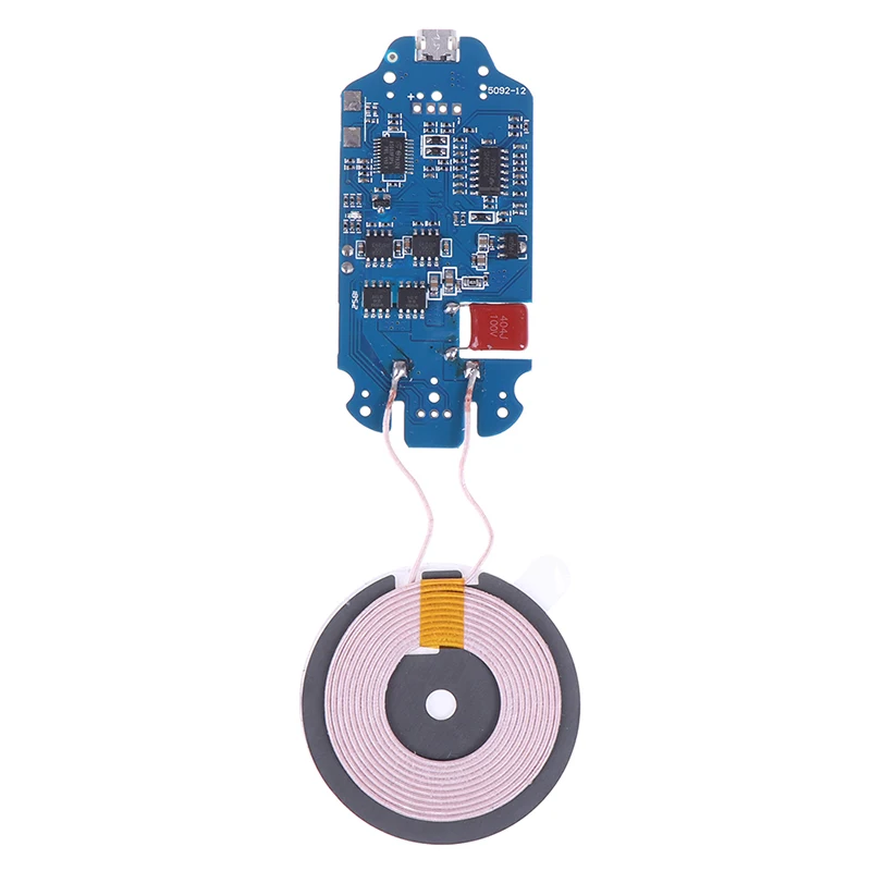 

Portable 10W Fast Wireless Charger Transmitter Module Pcba Circuit Board With Coil Standard Accessories
