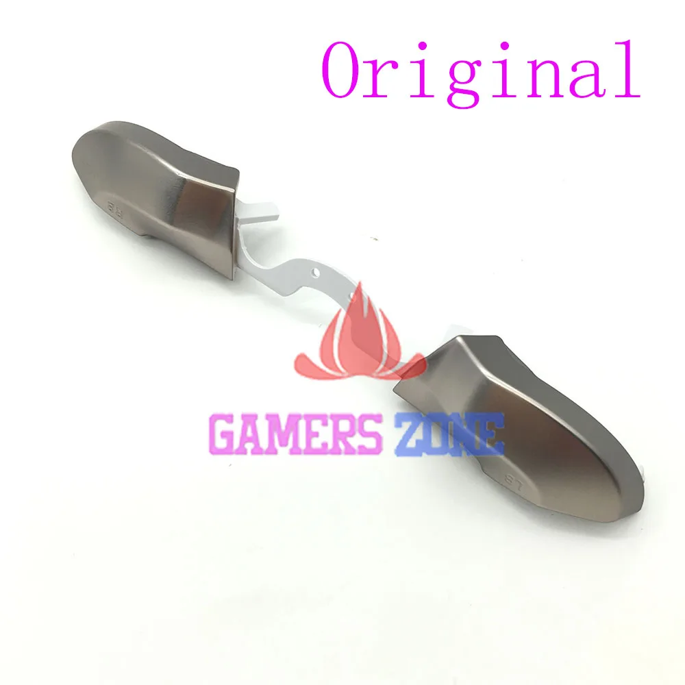 

Original Silver Bumpers Triggers Buttons For 3.5mm Headphone Jack LB RB For Xbox One Elite Controller