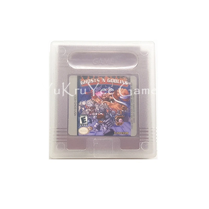 

Ghosts N Goblins Video Game Cartridge Card English Version for 16 Bit Handheld Console