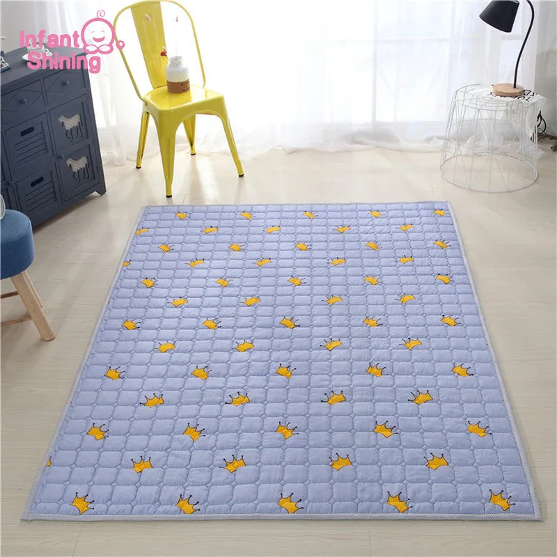 

Infant Shining Baby Play Mat Climbing Mat Children's Anti-slip Climbing Mat Game Mat Machine Washable Puzzle Carton