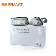 Светодиодный светильник для номерного знака для Toyota CAMRY-ACV51, ASV50(Asia) 11,12~(Gen 7th) HYBRID 12~(Gen 7th) автомобильные лампы с номером@ 12V