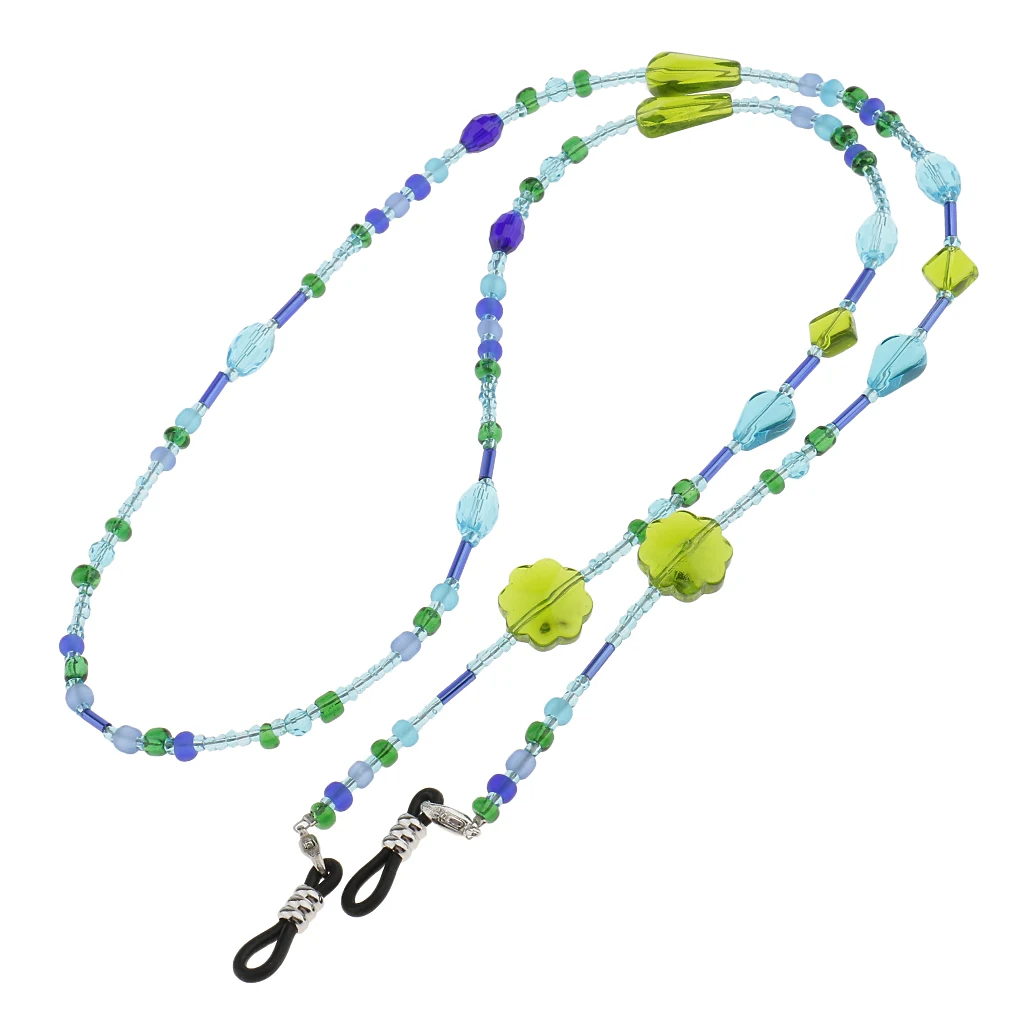 Fashionable Eyeglass Holder Necklace Sun Eye Glass Neck Strap Chain Lanyard Cord for Eye glasses Reading Glasses Sunglasses