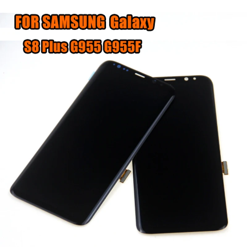

S8plus Display Screen for SAMSUNG Galaxy S8 PLUS Screen Replacement LCD Touch Digitizer Assembly G955 G955F with FRAME