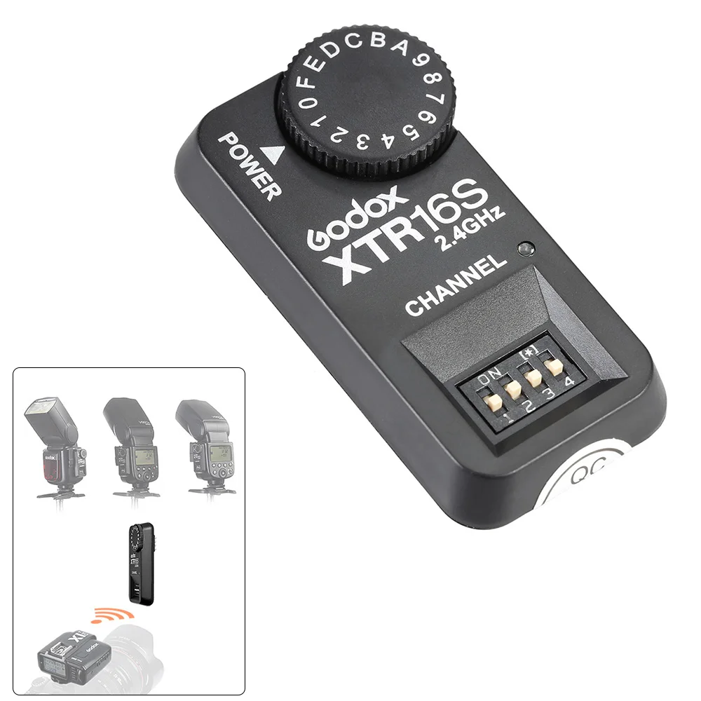 Godox XTR-16S 2.4G Wireless X System Power Flash Trigger Only the Receiver (9)