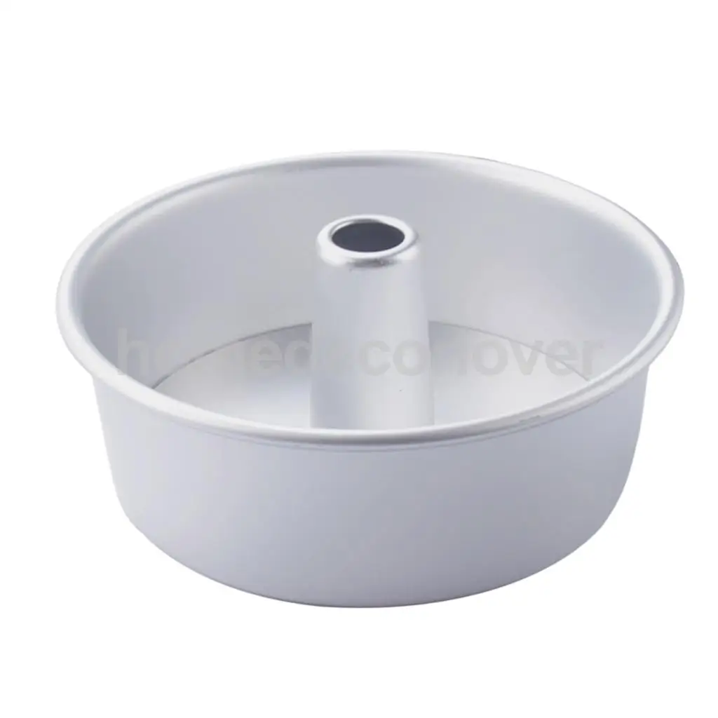 Alloy Round Hollow Chiffon Cake Mold Angel Food Cake Pan Baking Mould 6 inch 8 inch