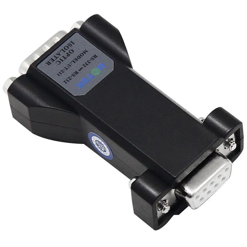 UT 211 RS 232 serial port optoelectronic isolator 9 pin serial RS232