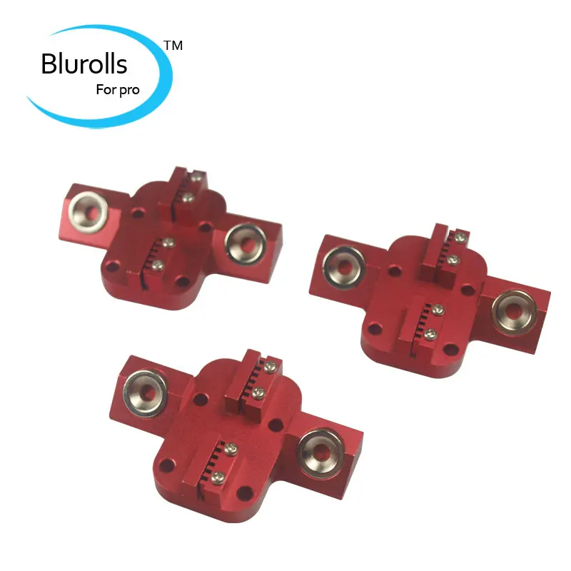 

Reprap Delta Kossel k800 3D printer aluminum alloy Delta Kossel magnetic carriage for closed loop belt red