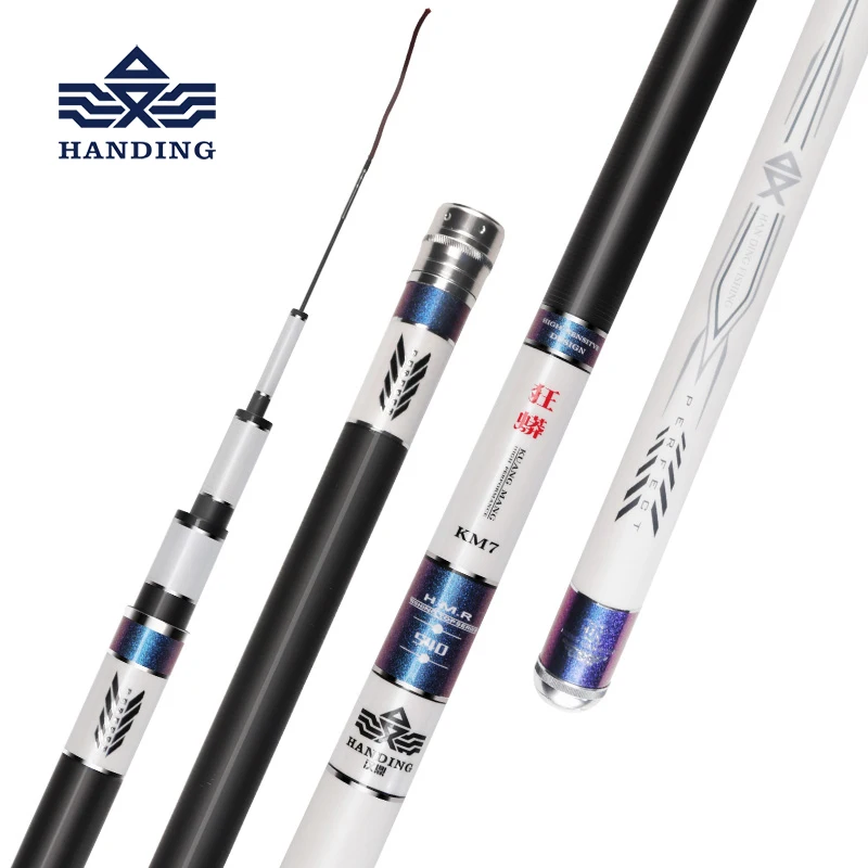 

Handing pesca High Carbon Super Hard Fishing Rod Telescopic Rod Stream fishing Rod Taiwan Fishing Rod For big carp Fish