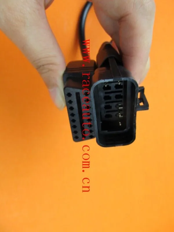 Для O-pel 10Pin до 16Pin OBD2 автомобильный Диагностика расширения коннектор кабель O-pel 10 PIN OBD/OBD2 сканер инструмент кабель