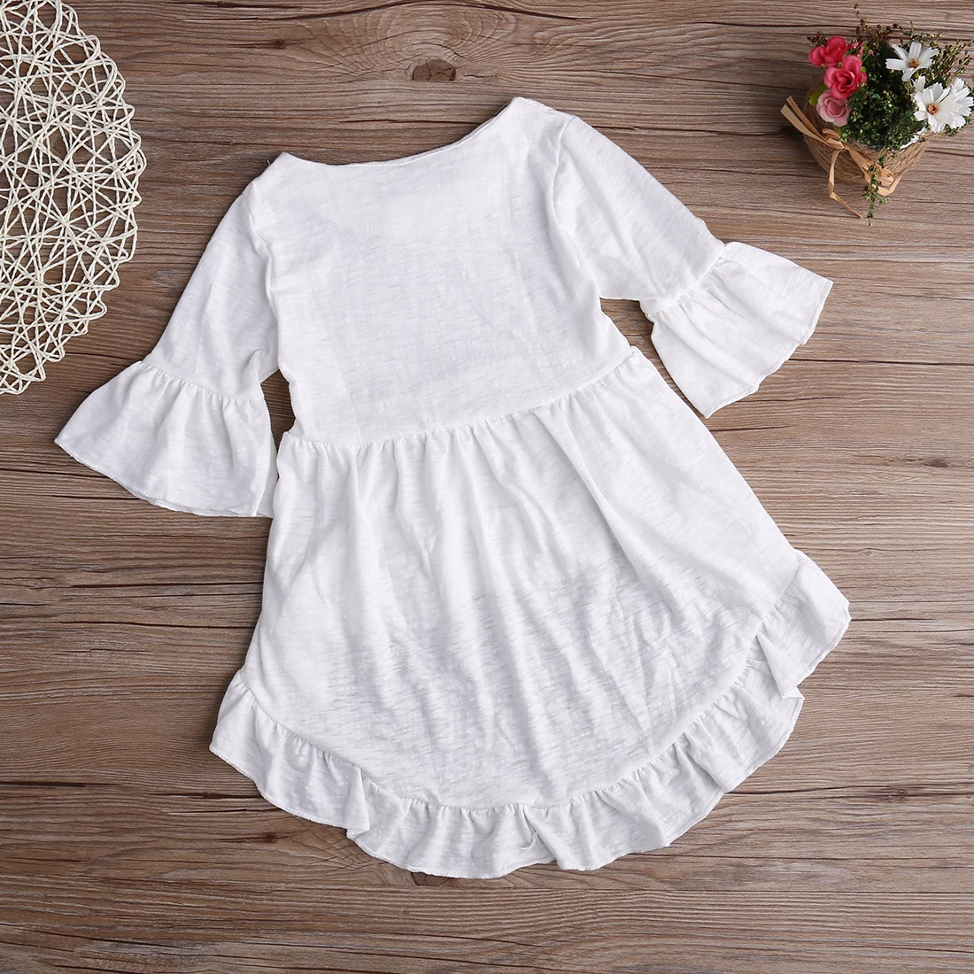 1 шт. новая летняя блузка для девочек симпатичня элегантная одежда для принцесс топ рубашка одежда