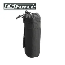 CS Force Molle torbica vojaška oprema vojaške torbice Airsoft vrečke za vodo za vodo, nepremočljiva potovalna torba za kamin čajnik črna
