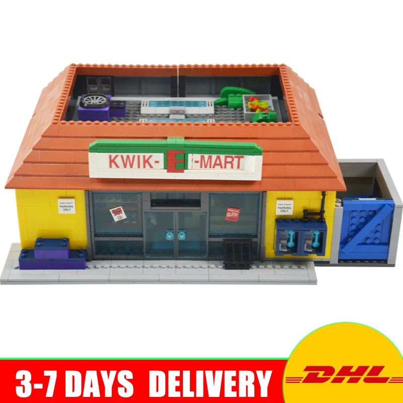 

New LEPIN 16004 2232Pcs the Simpsons Action Model Building Block Bricks Compatible 71016 for children gift
