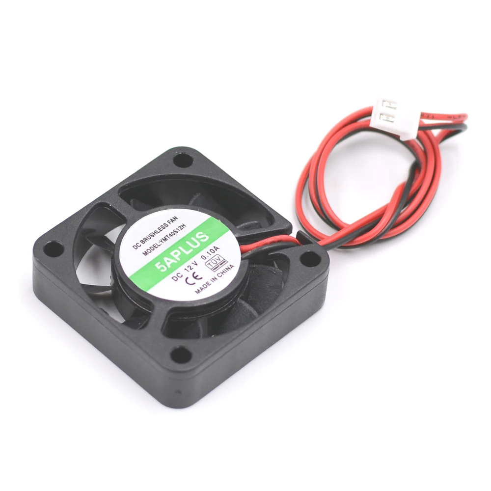 1 قطعة 4010 التبريد مروحة 40 ملليمتر x 40 ملليمتر x 10 ملليمتر DC 24 فولت 2 سلك مروحة تبريد ل 3D طابعة J-رئيس Hotend الجملة