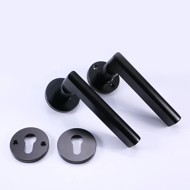 Aluminium Alloy Door Lock Set Home Security Handle Keyed Entry Entrance