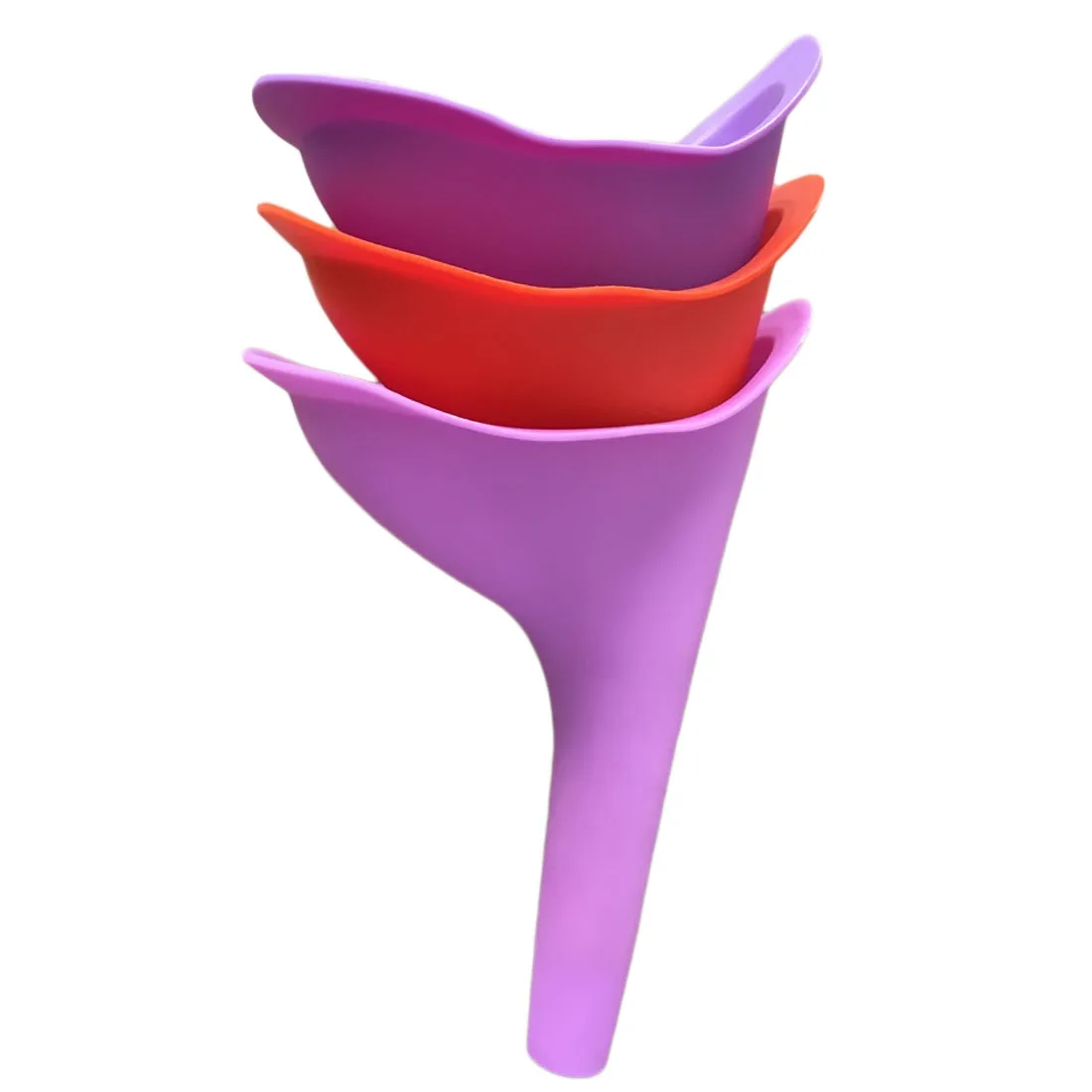 Women Girls Urinal Soft Silicone Urination Device Travel Outdoor