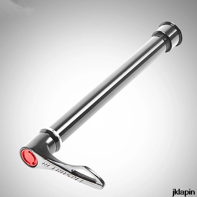 Лидер продаж горный велосипед алюминий через aixs передняя вилка quick release rod 100*15 мм Поворотный замок баррель вал QR 81 г