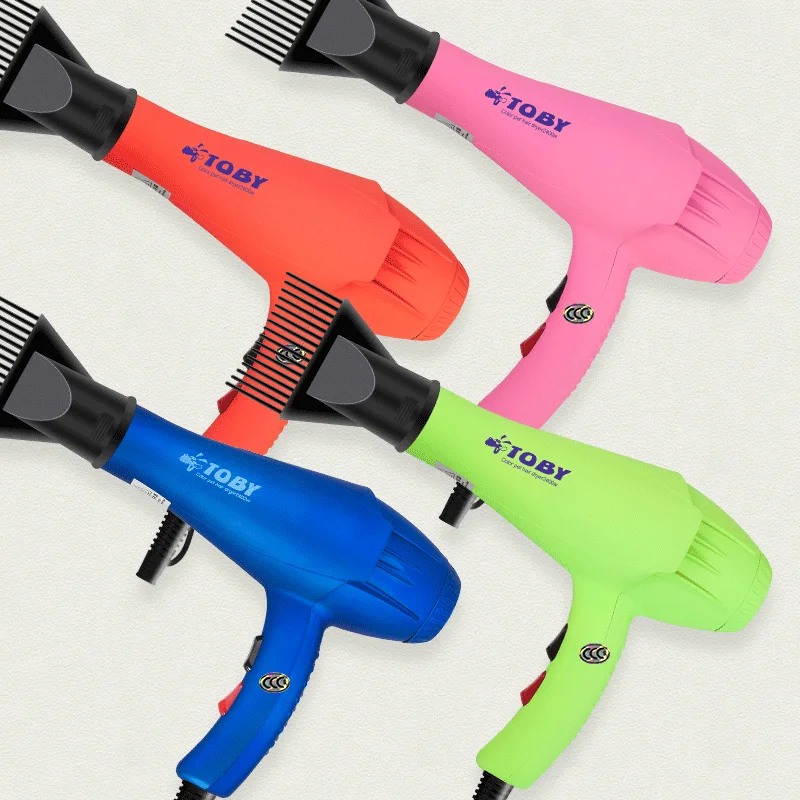 

TOBY Beauty Pet Hair Dryer Barrel 2200W High Power Dog Hair Dryer Strong Wind and Low Noise Mute Design Pet Blower