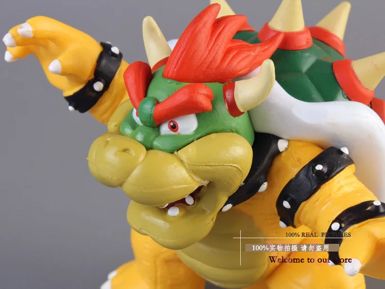 Free Shipping Super Mario Bros Bowser PVC Action Figure Model Toy SMFG230