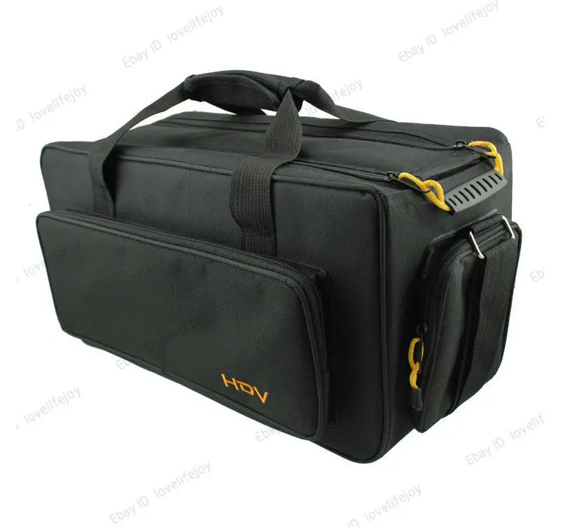 bolsa de mão acolchoada para fotos