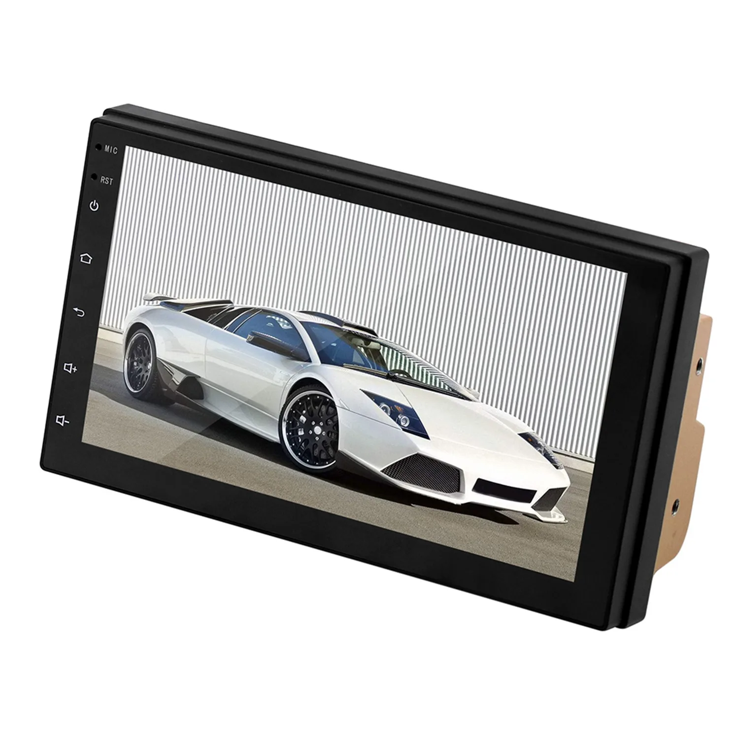 9217 7 дюймов пресс Android 8,1 монитор автомобиля стерео Mp5 плеер Gps Navi Wifi Bt Fm радио Bluetooth/Реверсивный/Gps/Зеркало Ссылка Functio