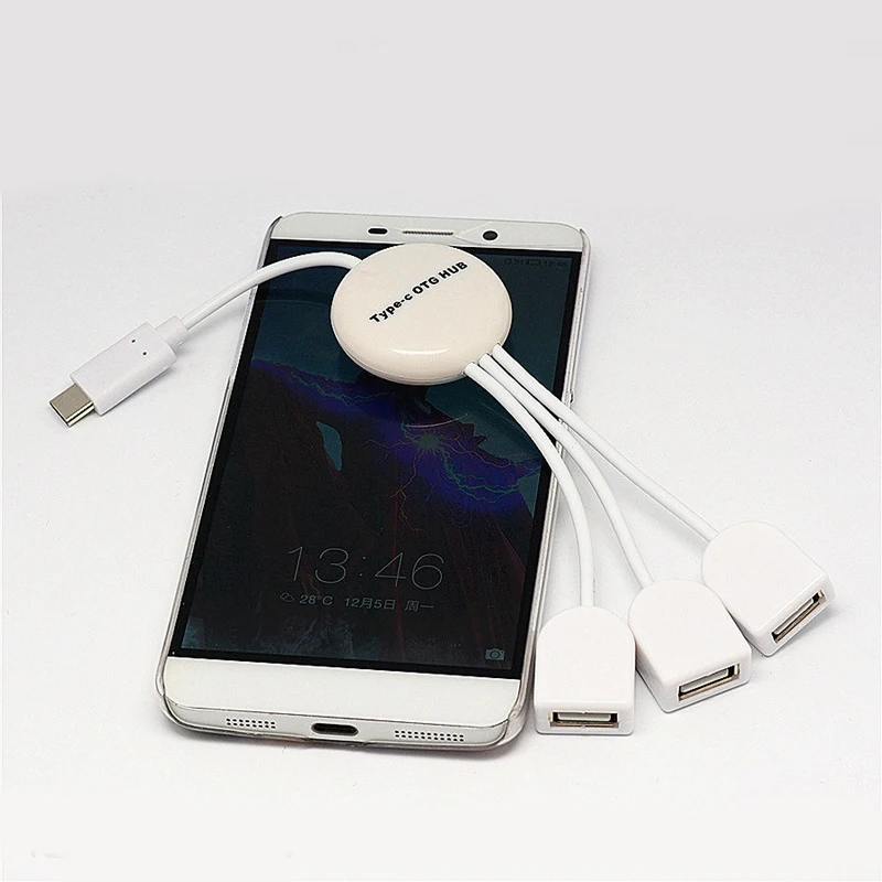 USB 3,1 type-C одноточечный трехфазный концентратор
