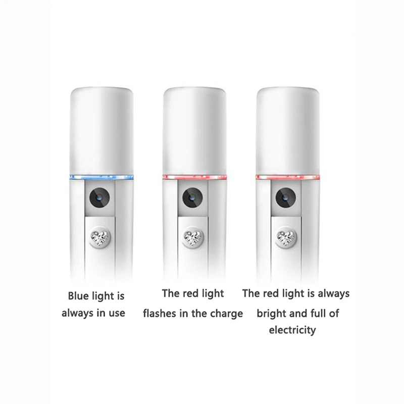 USB зарядка нано туман увлажняющий Пароварка для лица мини увлажняющий, увлажнение Портативный спрей для лица