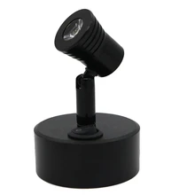 Витрина для ювелирных изделий, вращающаяся лампа с аккумулятором, 1 Вт, 3 Вт, беспроводная витрина, точечный светильник