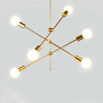 

Modern hanging lamp light LED dinning bed room bedroom foyer round glass ball black gold nordic simple modern pendant light lamp