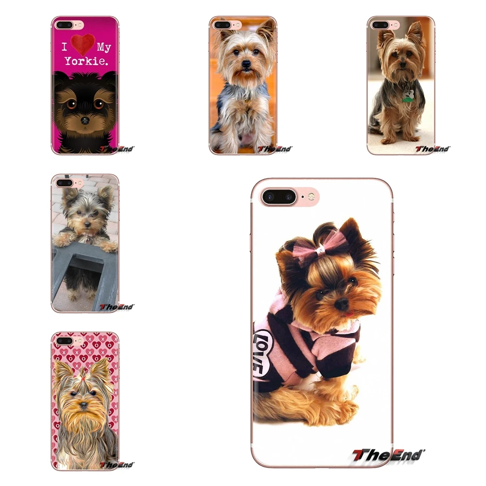 

I Love My Yorkie dog Art Soft Transparent Shell Covers For iPod Touch Apple iPhone 4 4S 5 5S SE 5C 6 6S 7 8 X XR XS Plus MAX