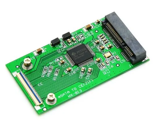 

Free Shipping!!! MINI PCI-E mSATA SSD Solid State Drive to 40 Pin Interface ZIF (CE) Riser