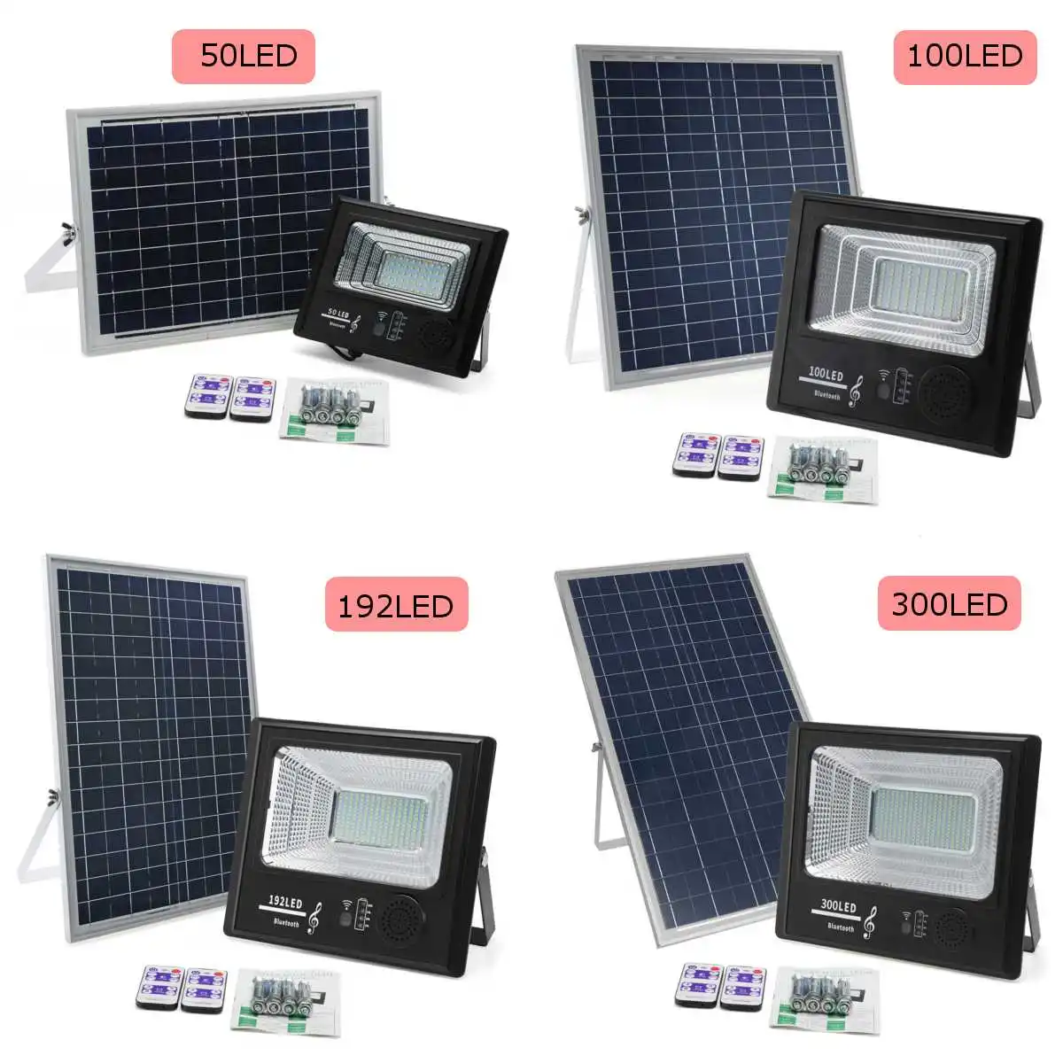 solar light with bluetooth speaker