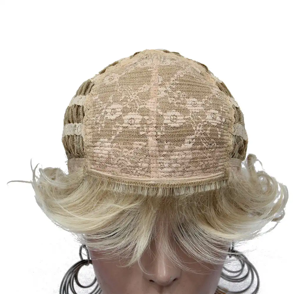 Peluca Sintetica Strongbeauty Pelo Corto Rizado Rubio Peluca De Auburn Para Mujeres Aliexpress