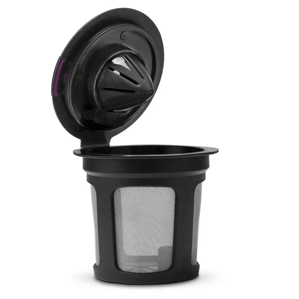 

Adoolla 6 Pcs Reusable Refillable Filter Cup Coffee Filter Pod for Belr Keurig 2.0, 1.0 Series Coffee Maker