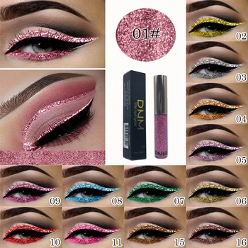 

Fashion Colorful Diamond Glitter Liquid Eyeliner Bright Shining Pearlescent Eye Liners for Women beauty Makeup Cosmetics