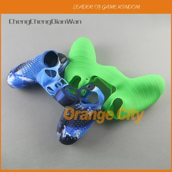 

Non-slip Camouflage Soft Silicone Cover Case Protection Skin for Playstation 4 PS4 Controller ChengChengDianWan