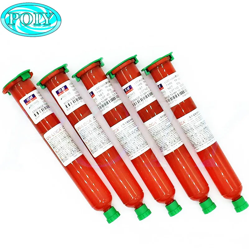 TP 2500F 5pcs Genuine UV glue LOCA Liquid optical clear adhesive UV