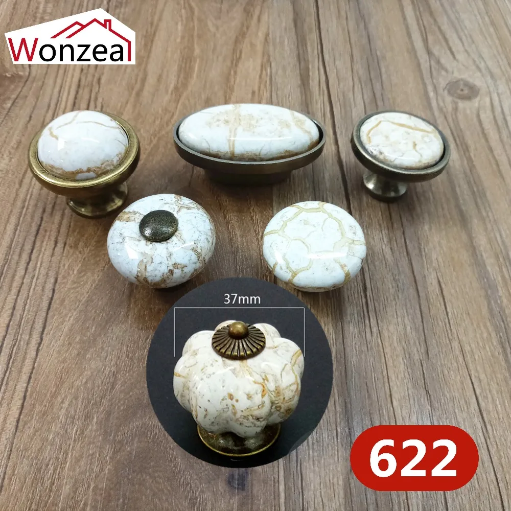 622大理石裂纹陶瓷拉手=混合10