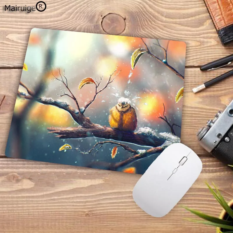 

Mairuige lovely cute Owl Animal Speed mouse pad gamer play mats Size for 18x22cm 20x25cm 25x29cm Gaming Small Mousepads