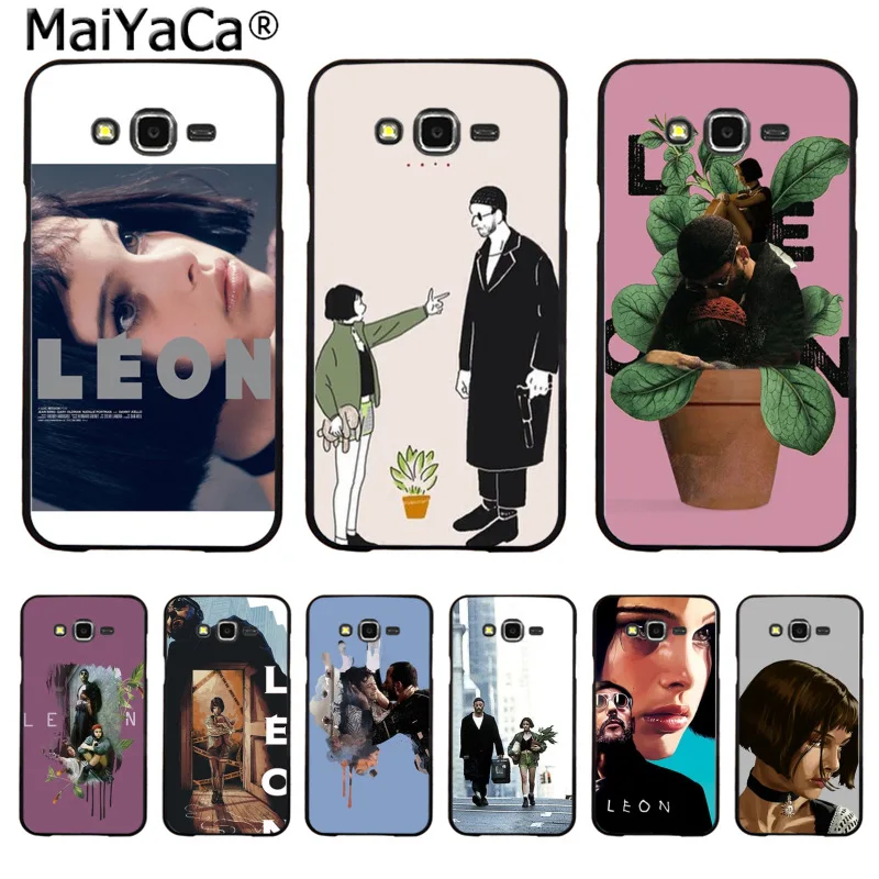 MaiYaCa LEON жесткий пластиковый ПК мягкий чехол для телефона аксессуары samsung j7 j8 j4 j6