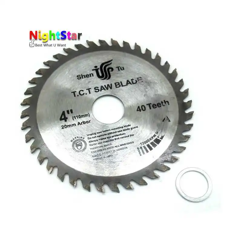 4 Inch Circular Saw Blades Tungsten Steel Alloy Saw Blades for Wood