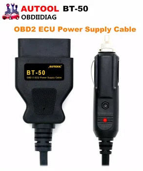 

AUTOOL BT50 BT-50 Memory Saver ECU Power Interface/Connector Vehicle ECU Emergency Power For 12V DC Power Source Supply Cable