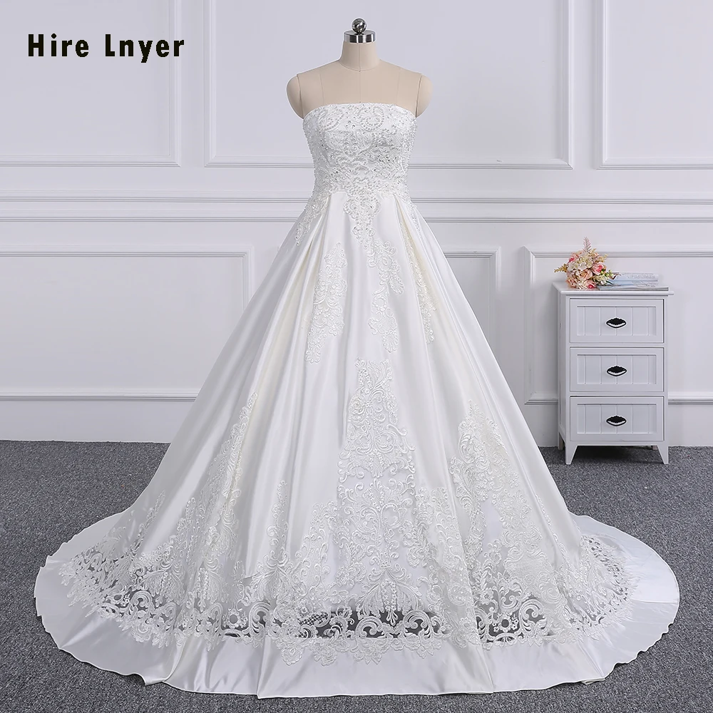 Нанимайте LNYER 2019 новое специальное Mariage без ремешков на шнуровке с вырезами